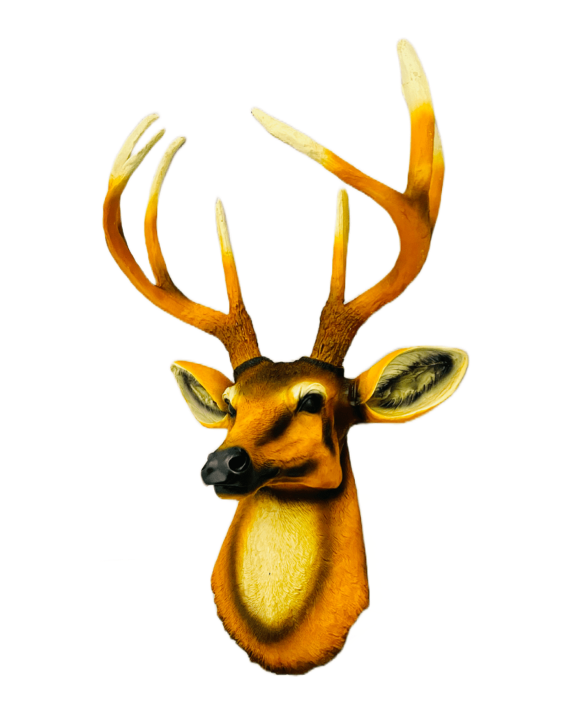 Wall Mounted Deer Head Vintage Crafts