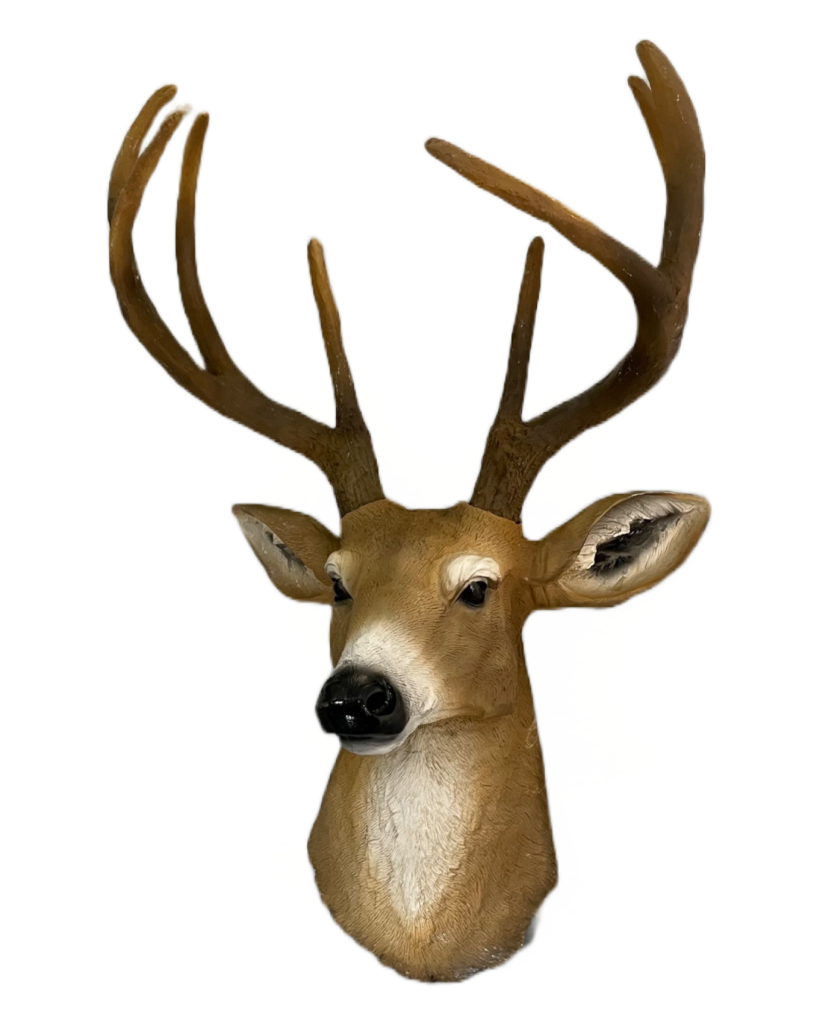 Wall Mounted Deer Head Vintage Crafts